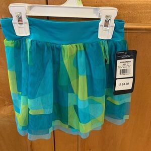 Girls Adidas tennis skirt